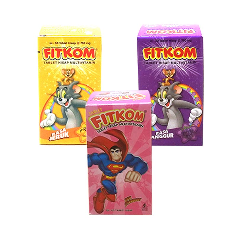 Jual Fitkom Multivitamin [3 Pcs/30 Tab] Terbaru Juli 2021 | Blibli