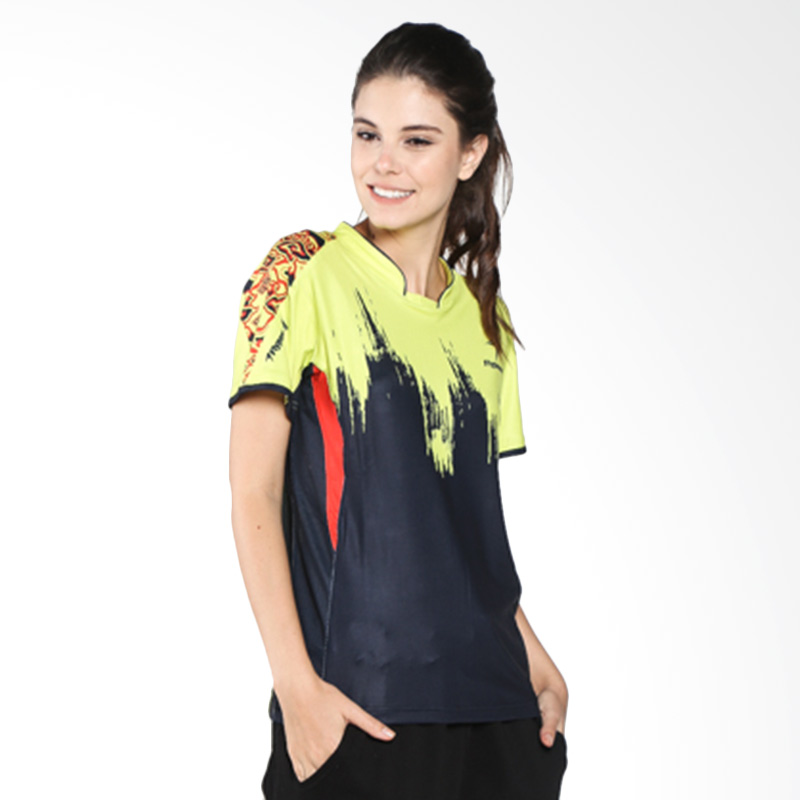 Jual Flypower Mandala Advantage Logo Kaos Badminton Wanita