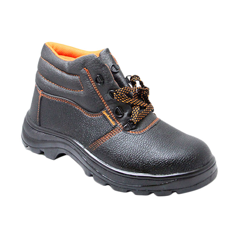 jual forklift safety 002 sepatu pria black jual forklift safety 002 sepatu pria black
