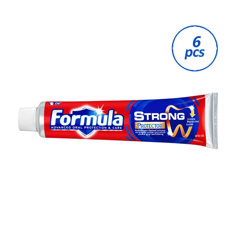  Formula Strong Protector Pasta Gigi [160 gr/6 pcs]Rp 57,000
