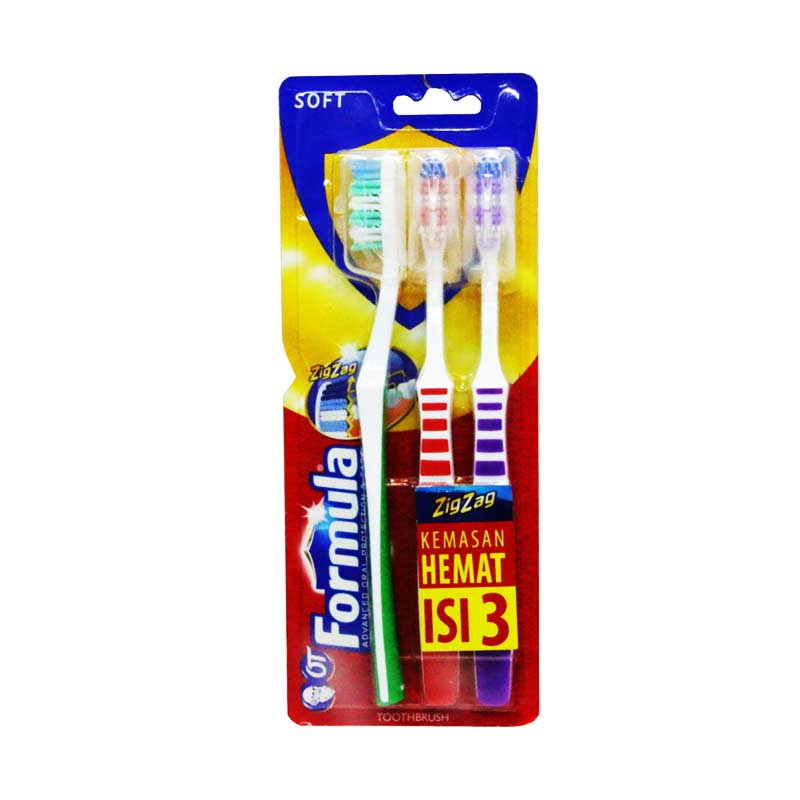  Formula Gold Protector Zigzag Pack Sikat Gigi [5 pcs]Rp 57,500