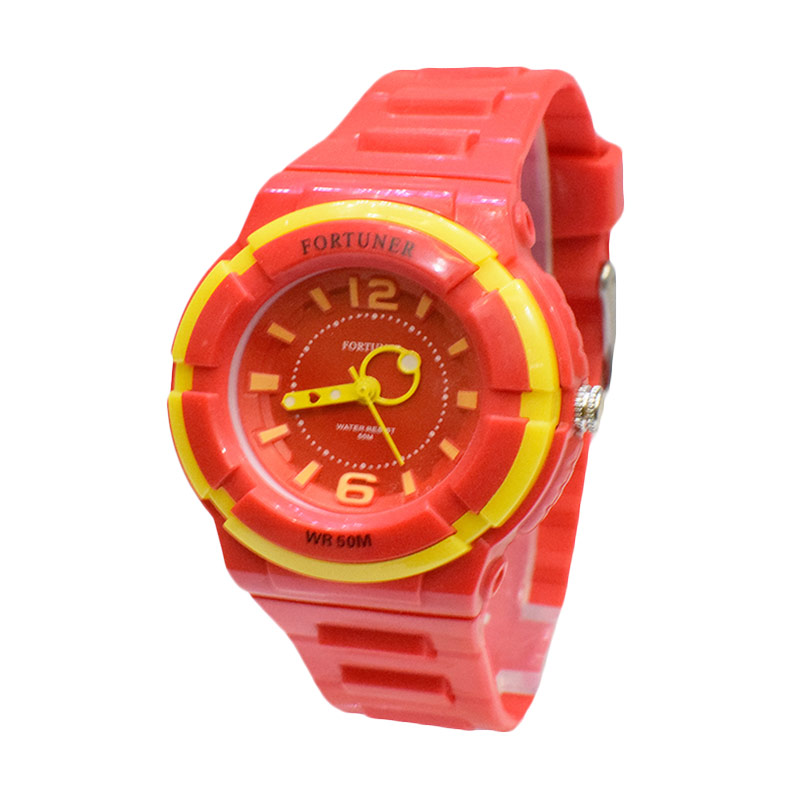 Jual Fortuner FR866RDYL Jam Tangan Wanita - Red Online 