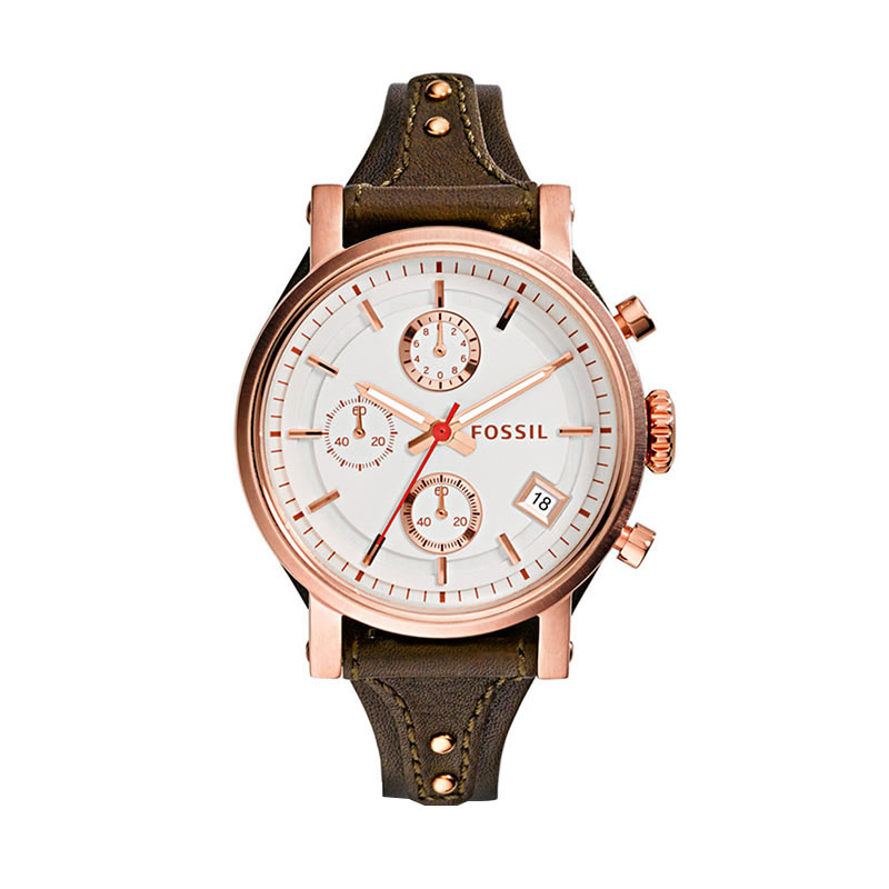 Fossil ES3616 Jam Tangan Wanita - Coklat Tua