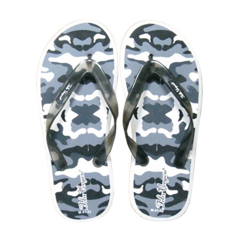 Felix Verguso Camo Black Sandal Jepit Pria