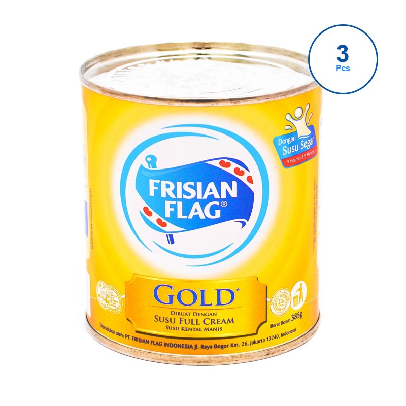 Jual Frisian Flag Gold Susu Kental Manis [370 g] di Seller Mega