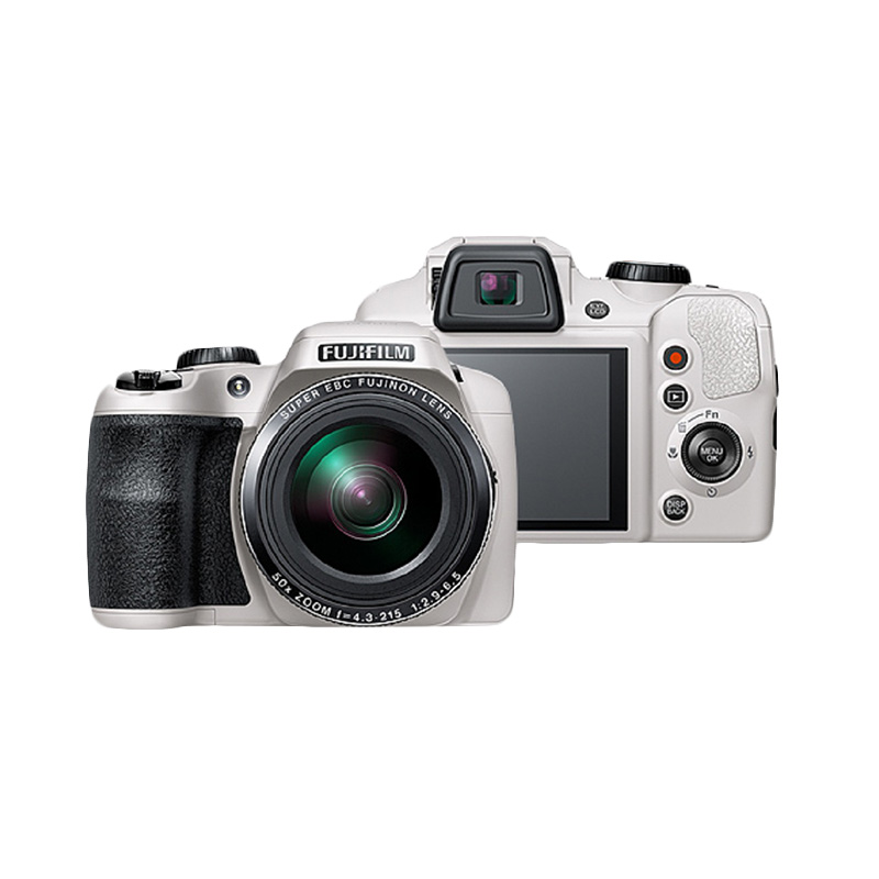 Fujifilm Finepix S9400 Kamera Prosumer [ 50x Optical Zoom ] - Putih + Anti gores + SDHC 8GB Extra diskon 7% setiap hari Extra diskon 5% setiap hari