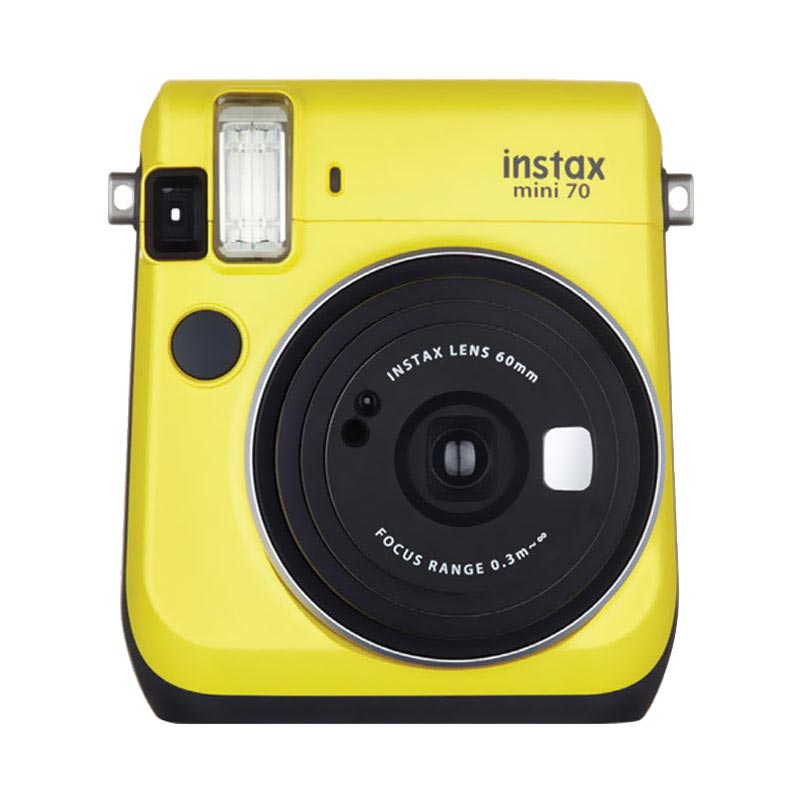 Fujifilm Instax Mini 70 Kamera Polaroid - Yellow
