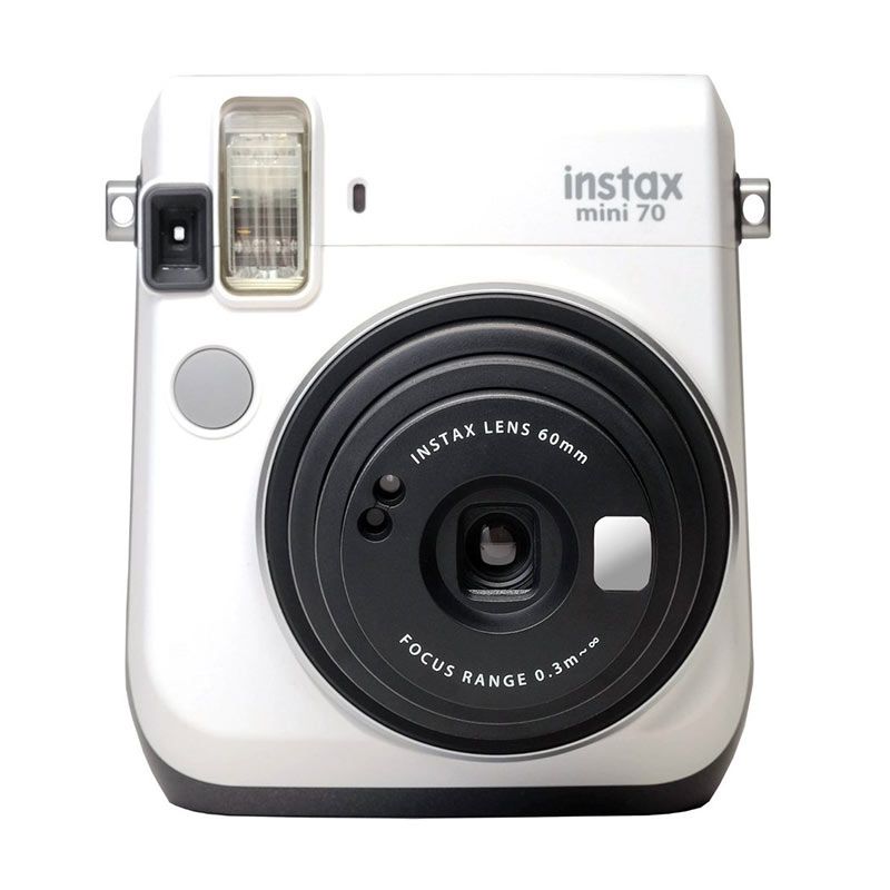 Fujifilm Instax Mini 70 White Kamera Polaroid RESMI PT FUJIFILM INDONESIA