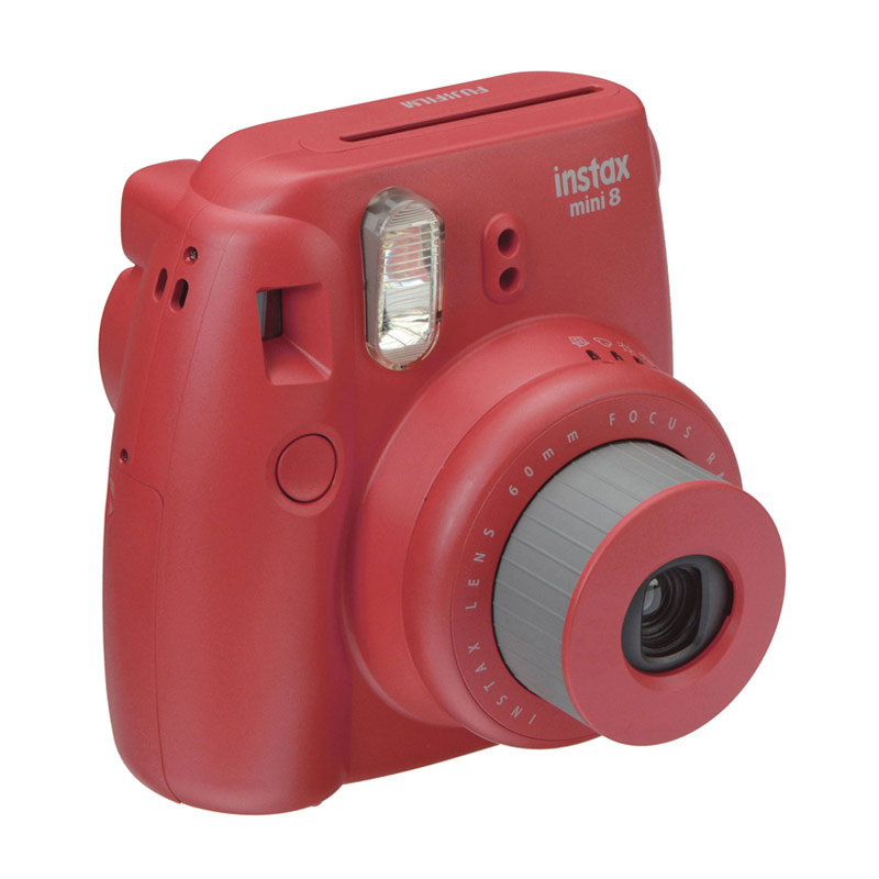 Fujifilm Instax Mini 8S Raspberry Kamera Pocket
