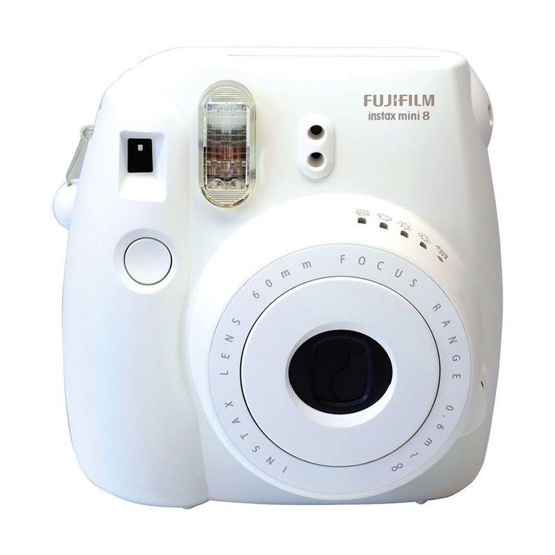 Fujifilm Instax Mini 8 White Kamera Polaroid