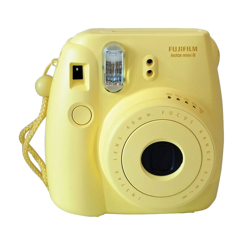 Fujifilm Instax Mini 8S Kamera Polaroid - Yellow