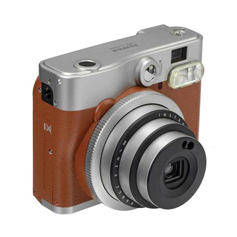 Fujifilm Instax Mini 90 Neo Clasic Brown Kamera Pocket
