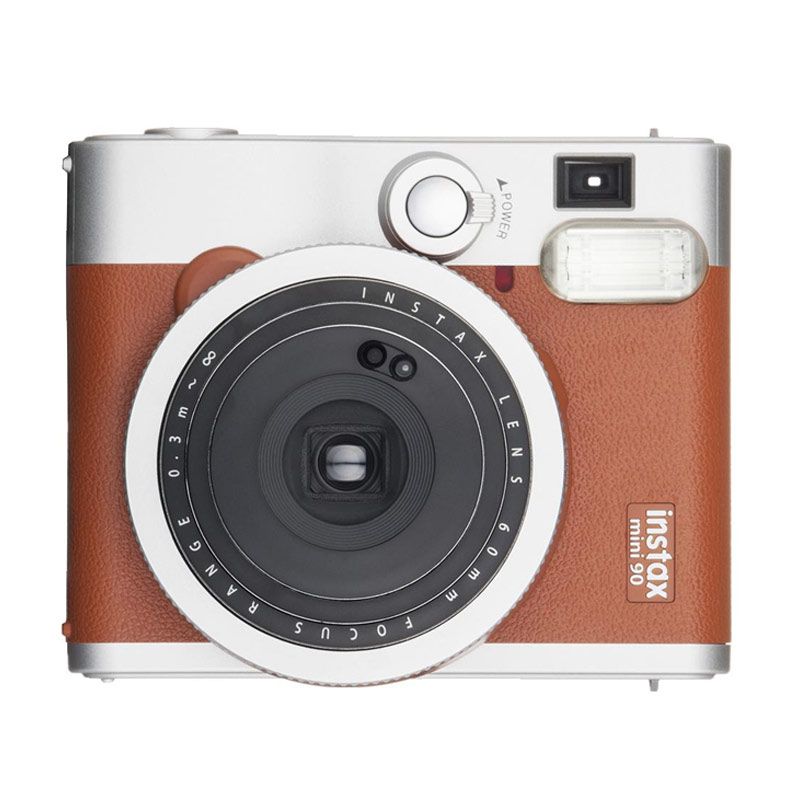 Fujifilm Instax Mini 90 Neo Classic Kamera Polaroid - Brown