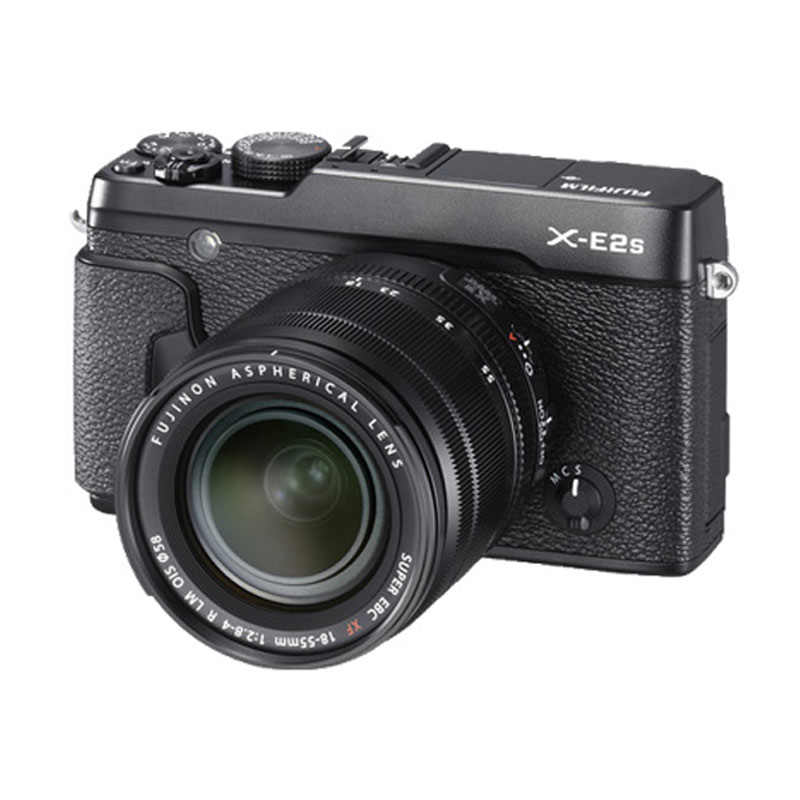 Fujifilm X-E2S Kit XF 18-55mm Kamera Mirrorless + Instax Mini 70 + SD 16GB - Hitam