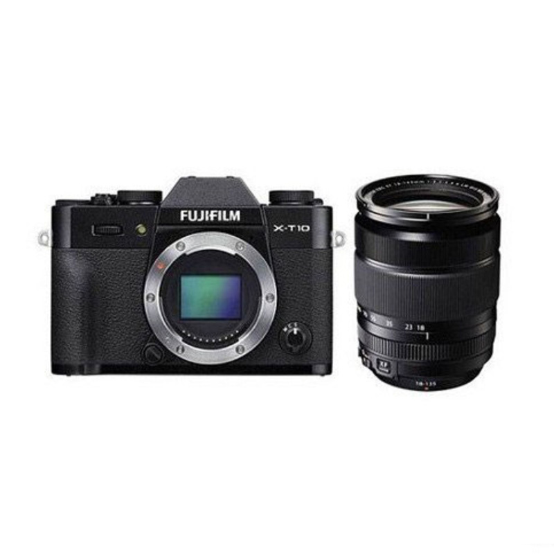 Fujifilm X-T10 18-135mm Black Kamera Mirorrless + instax share mini 70 + Memory 16gb