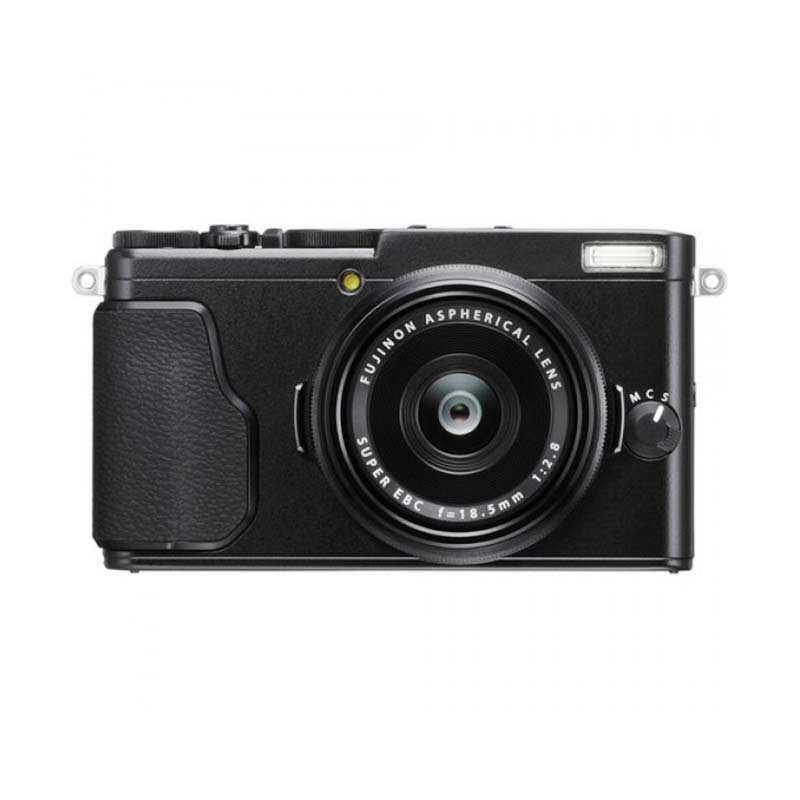 Fujifilm X70 Digital Camera (Black) + Instax Share SP-2 Silver