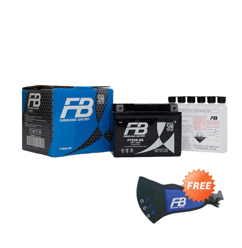Jual Aki Kering Furukawa Battery Ftz5s-bs Atau Gtz5s Original Di Seller