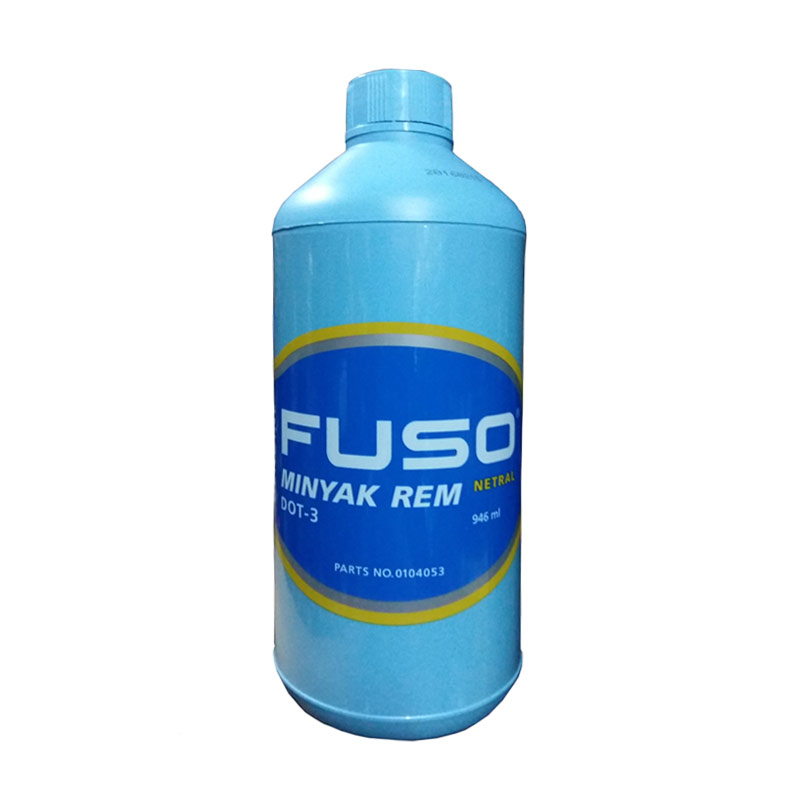 Jual Fuso DOT 3 Brake Fluid Minyak Rem Bening Netral [946 mL] di Seller Duren