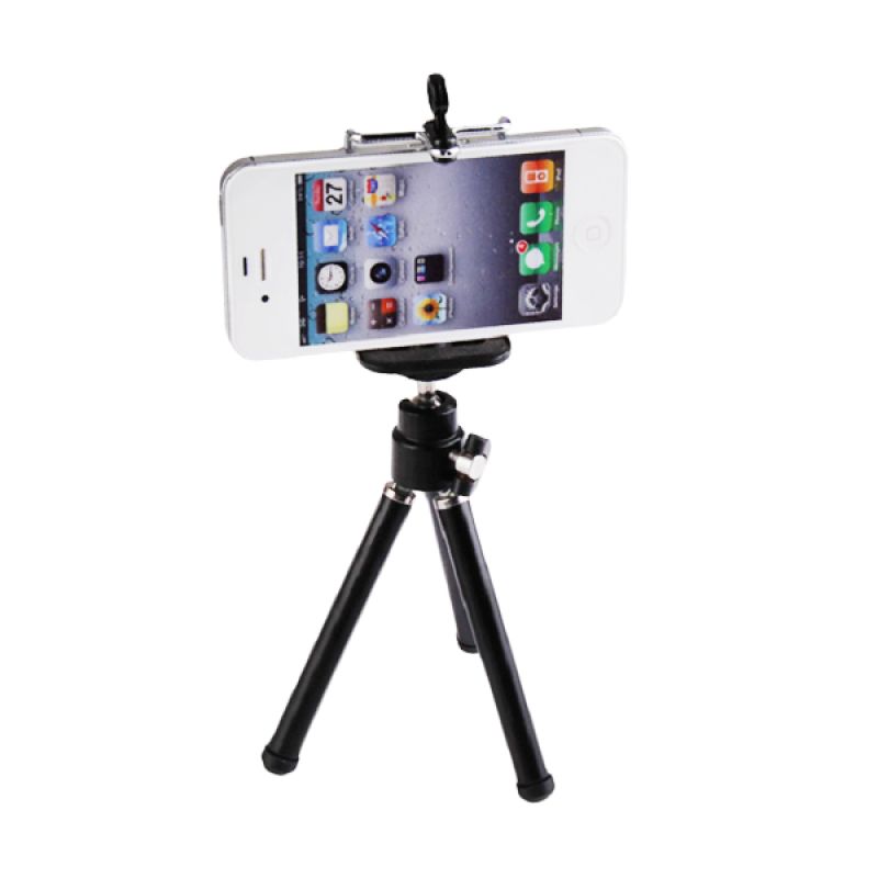 Jual CCC Hitam Smartphone Mini Tripod with Holder U di Seller