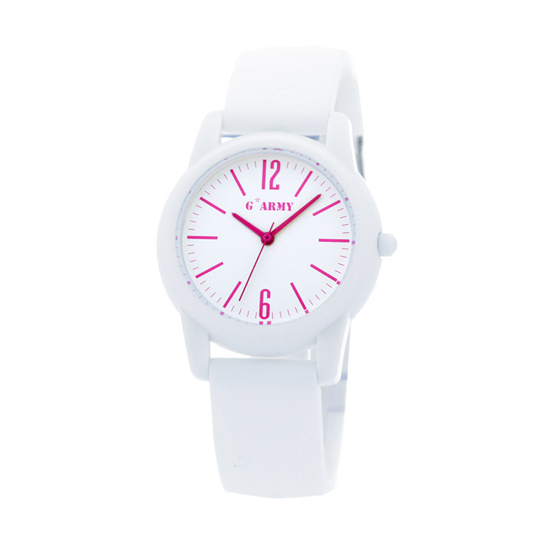 G*Army GPU151-1 Jam Tangan Wanita - Putih Pink