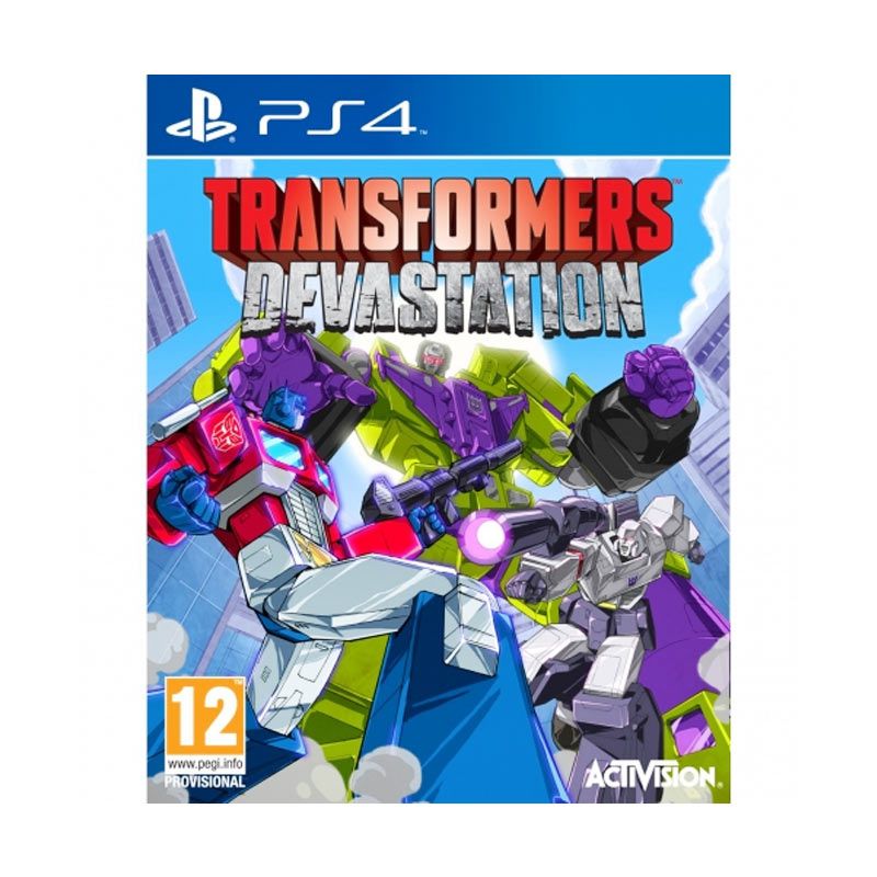 Jual Sony PlayStation 4 Transformers Devastation DVD Game di Seller