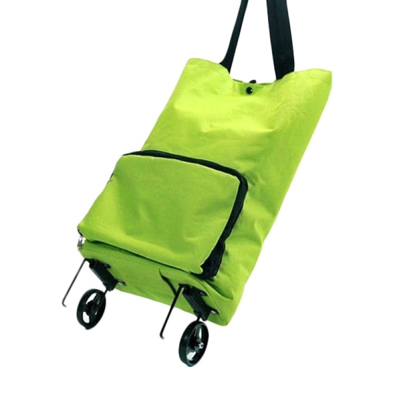 Harga Lynx Tas Tangan Dan Troli Troley Beroda Polkadot Hijau Source · Diskon Terbaru tas anello. Source · Generic Korean Foldable Trolley Bag Tas Troli ...
