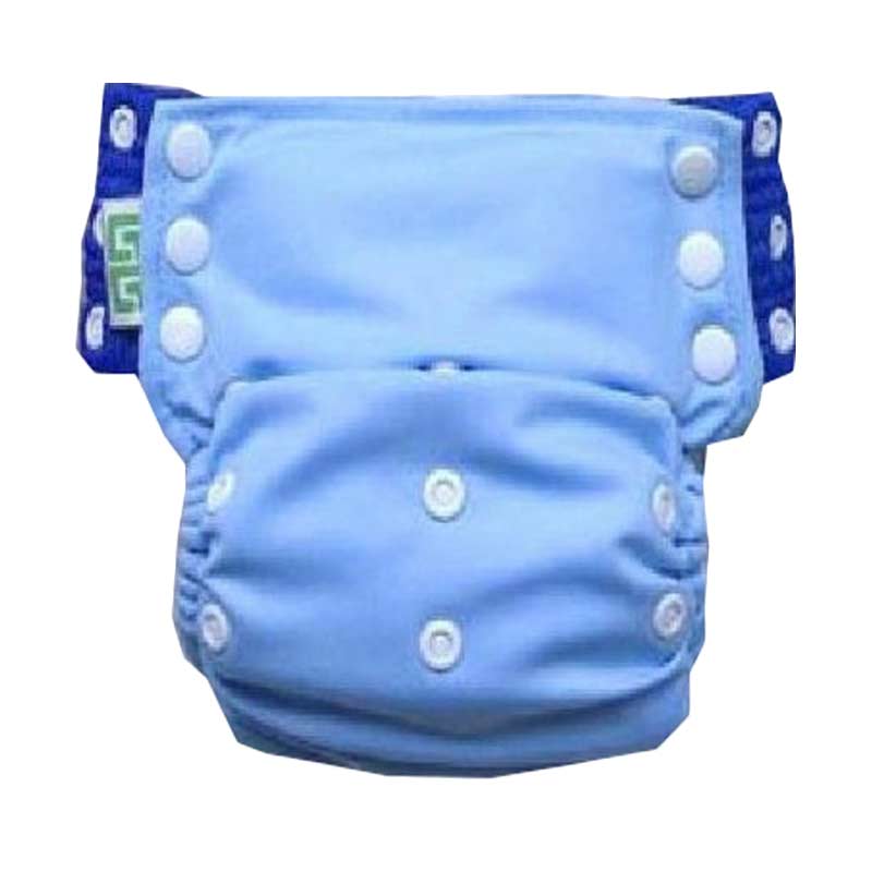 Jual GG T Dipe Size 2 (Jumbo) Cloth Diaper Pant Lite Blue di Seller