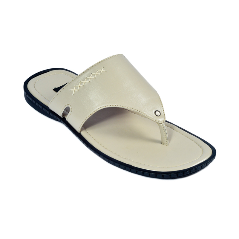 Giant Flames Lions Sandals Pria - White