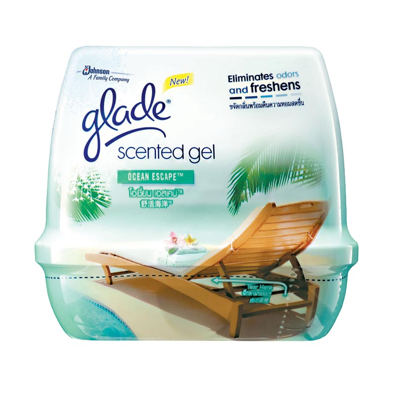 Jual Glade Scented Gel Ocean Escape Parfum Mobil di Seller LOTTEMART