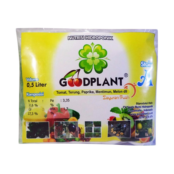 Jual Goodplant Nutrisi Hidroponik  Buah 500 mL 3 pcs 