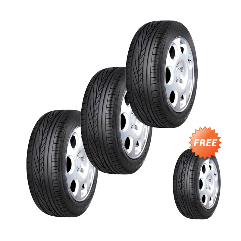 Goodyear buy 3 get 1 free Buy a select set of 4 tires from Goodyear and get up to $ back in a mail in rebate when you use the Goodyear Credit Card. Restrictions apply. See site for full details. Offer valid thru 12/31/