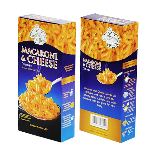 Promo GREEN VALLEY Macaroni and Cheese 200 gram Mac n Cheese Diskon 20