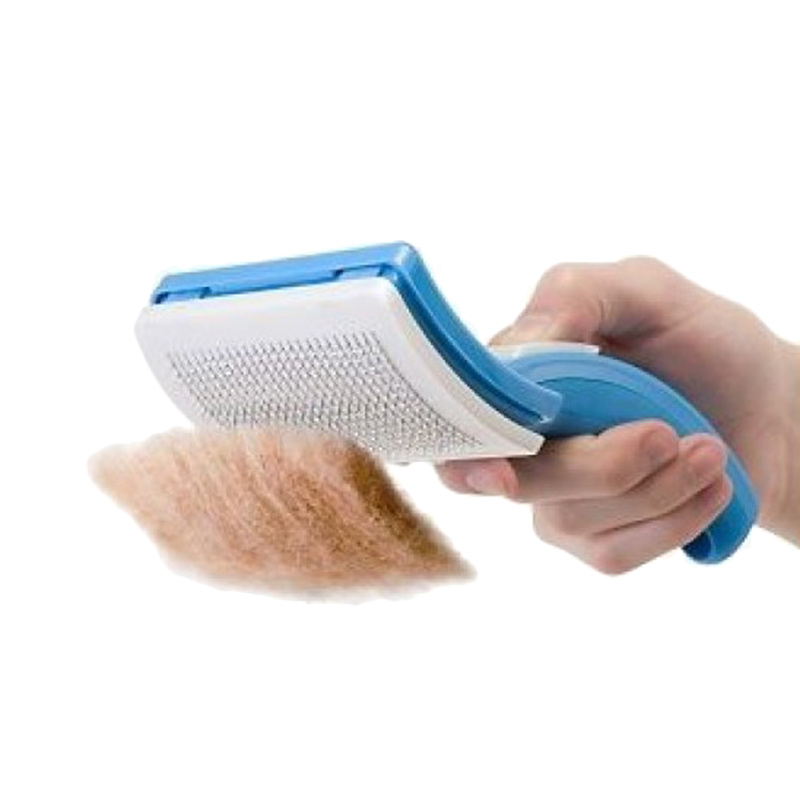 Promo Grosirunik99 Pet Zoom Self Cleaning Brush for Dogs and Cats Sisir