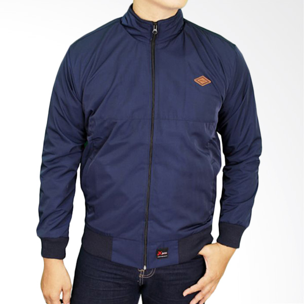 Jual Gudang Fashion JAK 2206 Parasut Jaket Pria Navy Jual Gudang Fashion JAK 2206 Parasut Jaket Pria Navy