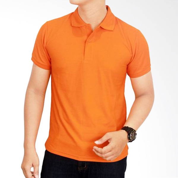 Gudang Fashion Kaos Polos Kerah POL 57 Orange Atasan Pria Extra diskon 7% setiap hari Extra diskon 5% setiap hari Citibank – lebih hemat 10%