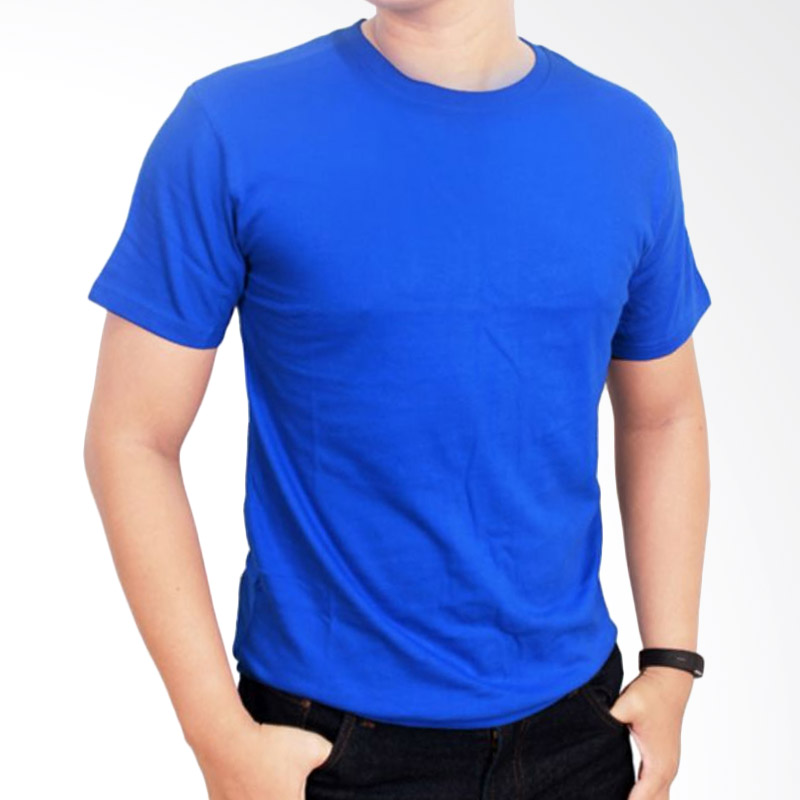 Gudang Fashion Kaos Polos POL 17 O-neck Pendek Cotton combed 20S Biru Benhur T-shirt Extra diskon 7% setiap hari Extra diskon 5% setiap hari Citibank – lebih hemat 10%