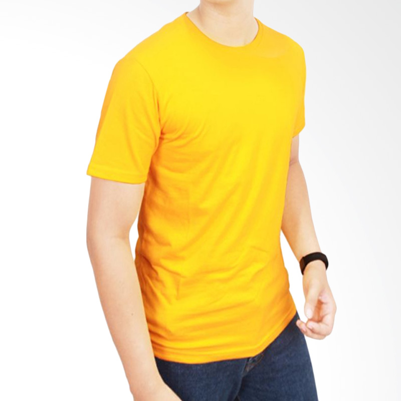 Gudang Fashion Kaos Polos POL 06 O-neck Pendek Cotton Combed 20S Kuning Emas T-shirt Extra diskon 7% setiap hari Extra diskon 5% setiap hari Citibank – lebih hemat 10%