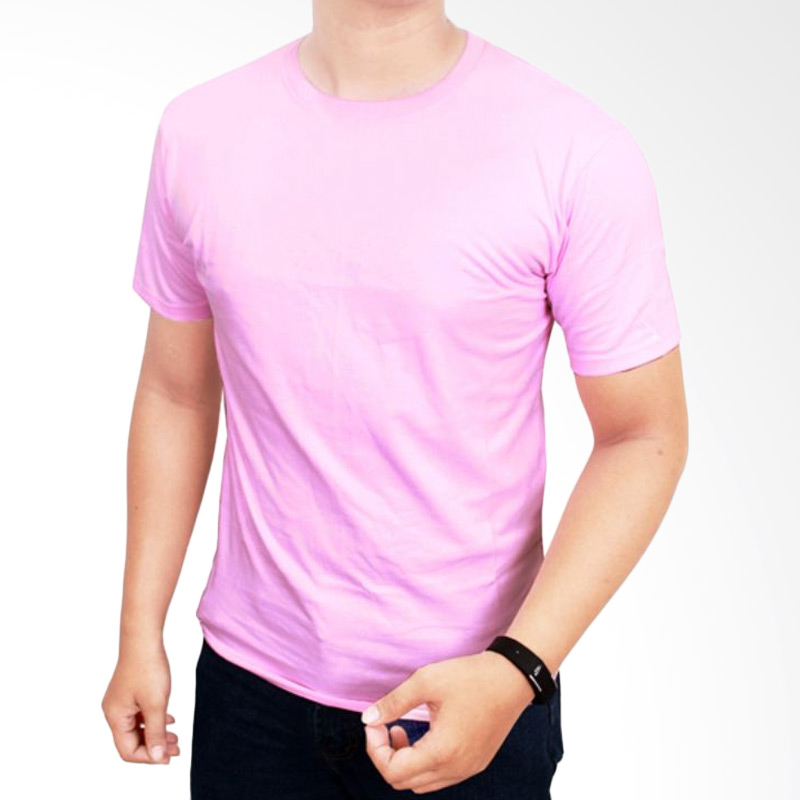 Gudang Fashion Kaos Polos POL 08 O-neck Pendek Cotton Combed 20S Pink Muda T-shirt Extra diskon 7% setiap hari Extra diskon 5% setiap hari Citibank – lebih hemat 10%