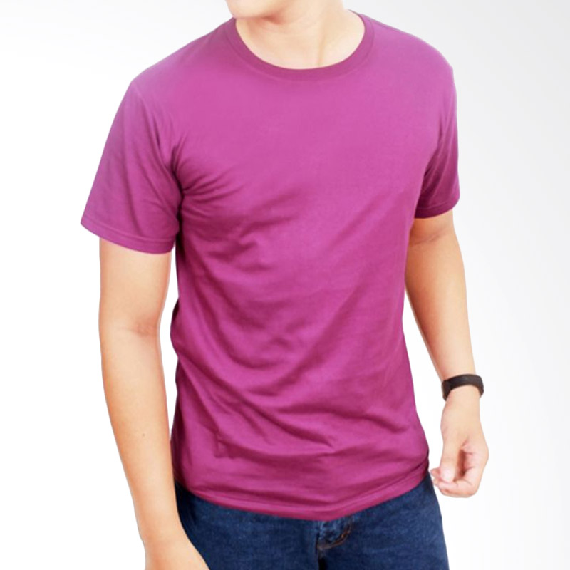 Gudang Fashion Kaos Polos POL 09 O-neck Pendek Cotton combed 20S Ungu Tua T-shirt Extra diskon 7% setiap hari Extra diskon 5% setiap hari Citibank – lebih hemat 10%