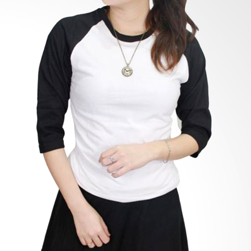 Gudang Fashion POLW 26 Kaos Polos Wanita - Black White Extra diskon 7% setiap hari Extra diskon 5% setiap hari Citibank – lebih hemat 10%