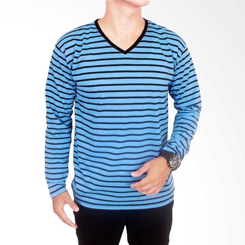 Gudang Fashion PAN 607 Spandek T-Shirt Long Sleeve - Blue Extra diskon 7% setiap hari Extra diskon 5% setiap hari Citibank – lebih hemat 10%