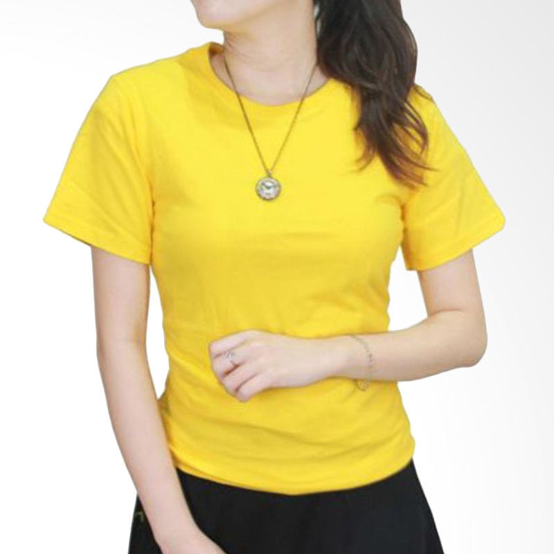 Gudang Fashion POLW 05 T-Shirt Polos Cotton Combed S20 Atasan Wanita - Yellow Extra diskon 7% setiap hari Extra diskon 5% setiap hari Citibank – lebih hemat 10%