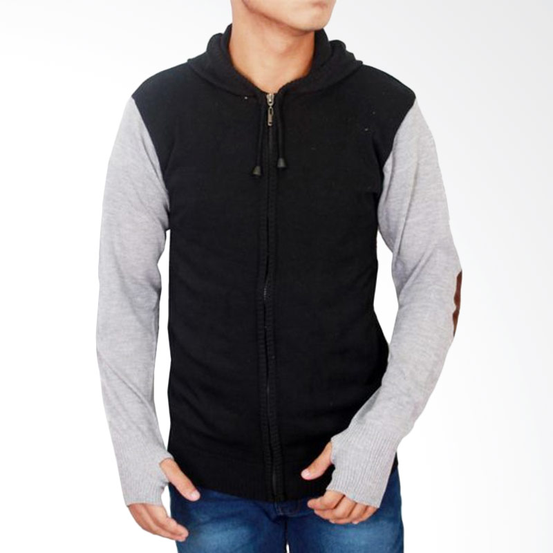 Gudang Fashion SWE 916 Rajutan Rajut Sweater - Black