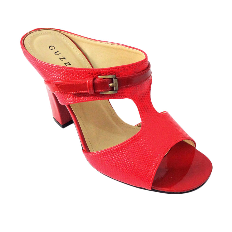 Guzzini 941 C Heels Sandal - Red