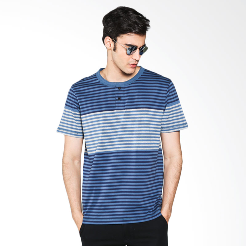 Hammer Henley L1HS005N01 Stripe Grey Black Navy T-shirt Extra diskon 7% setiap hari Extra diskon 5% setiap hari Citibank – lebih hemat 10%