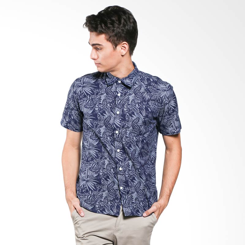 Hammer Shirt Y/D J1SY369N01 Denim Blue Kemeja Pria