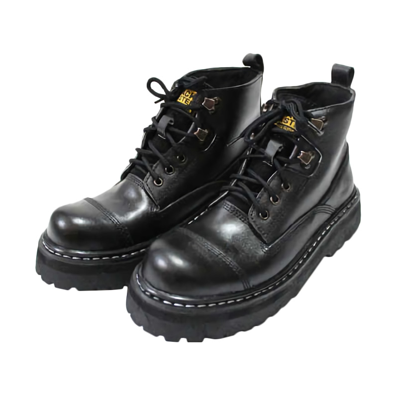 Handmade Blackmaster Undergorund Sepatu Boot - Black