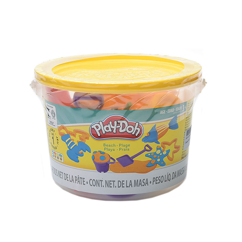 play doh beach