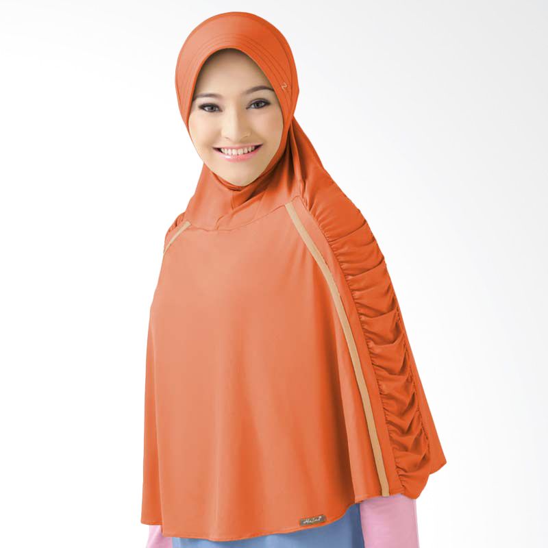 Hazna HJ 053 Jilbab Instant Orange