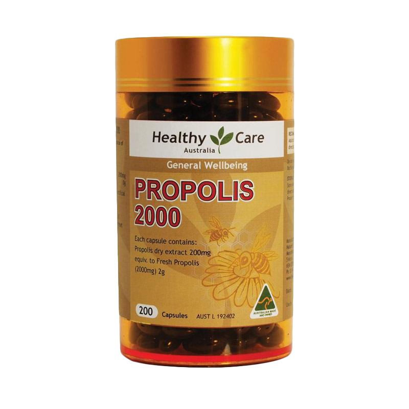 Jual Healthy Care Propolis Multivitamin & Suplemen [2000 Mg/ 200 Kapsul
